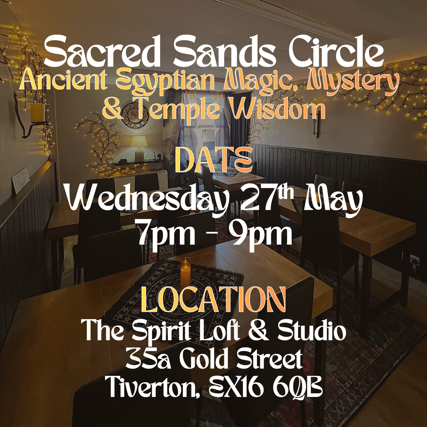 Sacred Sands Monthly Circle