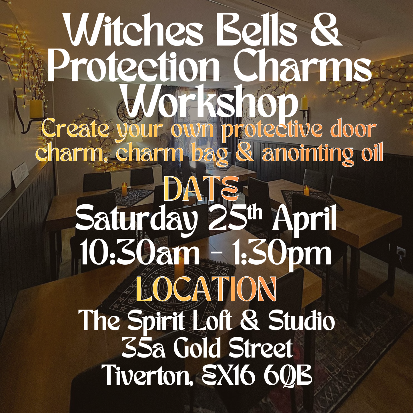 Witches Bells & Protection Charms Workshop